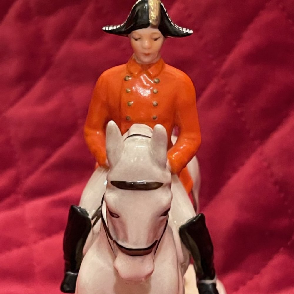 Rare 1958 Vintage Neumeyer GOEBEL Horse & Rider